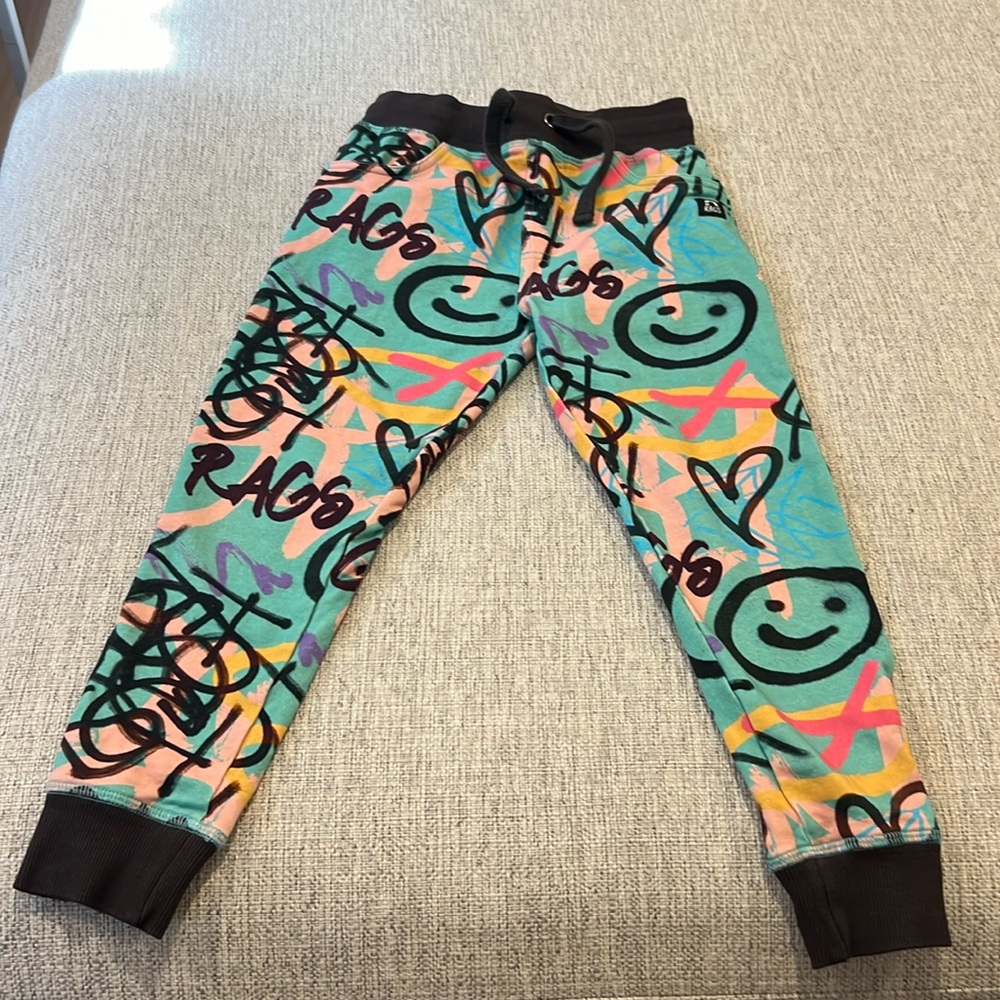 Rags brand - graffiti joggers